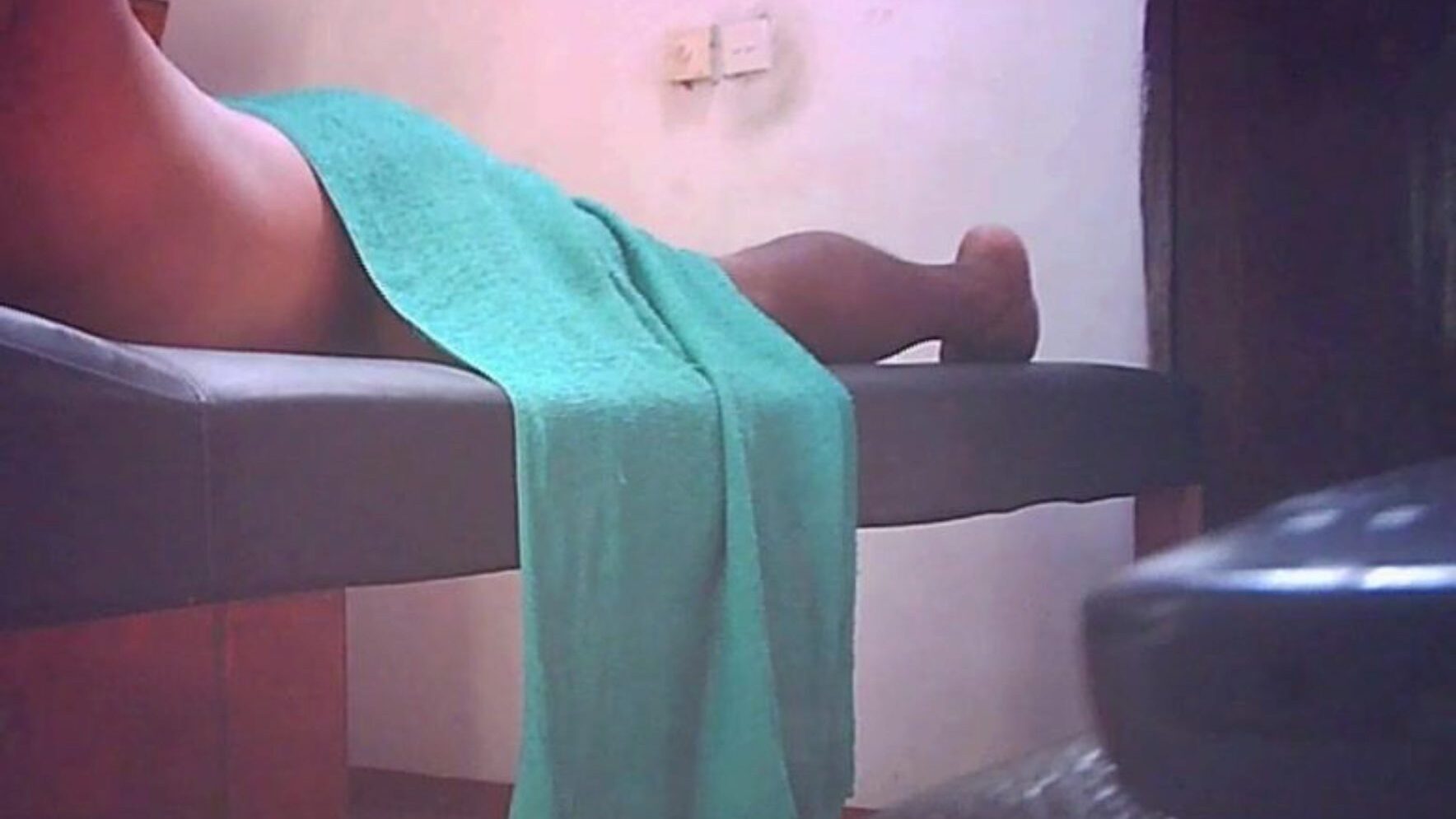 charming spa beauty providing a massage part 1