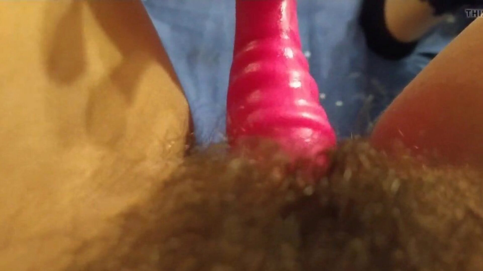 HAIRY PUSSY CLOSE-UP