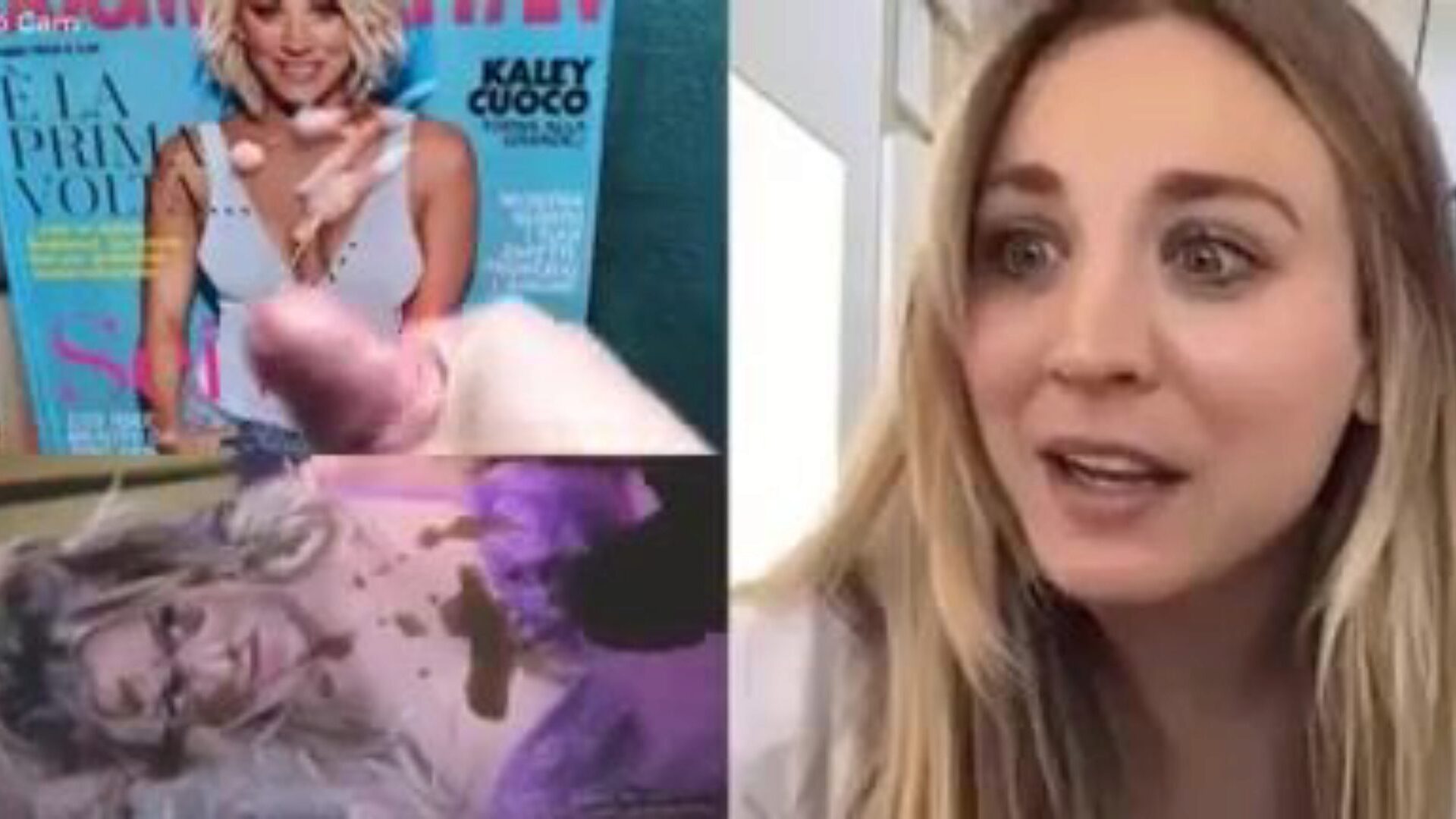 Kaley Cuoco Reacting to Cock and Cum Tribute Fake: Porn 00 Watch Kaley Cuoco Reacting to Cock and Cum Tribute Fake episode on xHamster - the ultimate database of free-for-all Xxx Cock & Fake Xxx gonzo porn tube movie scenes