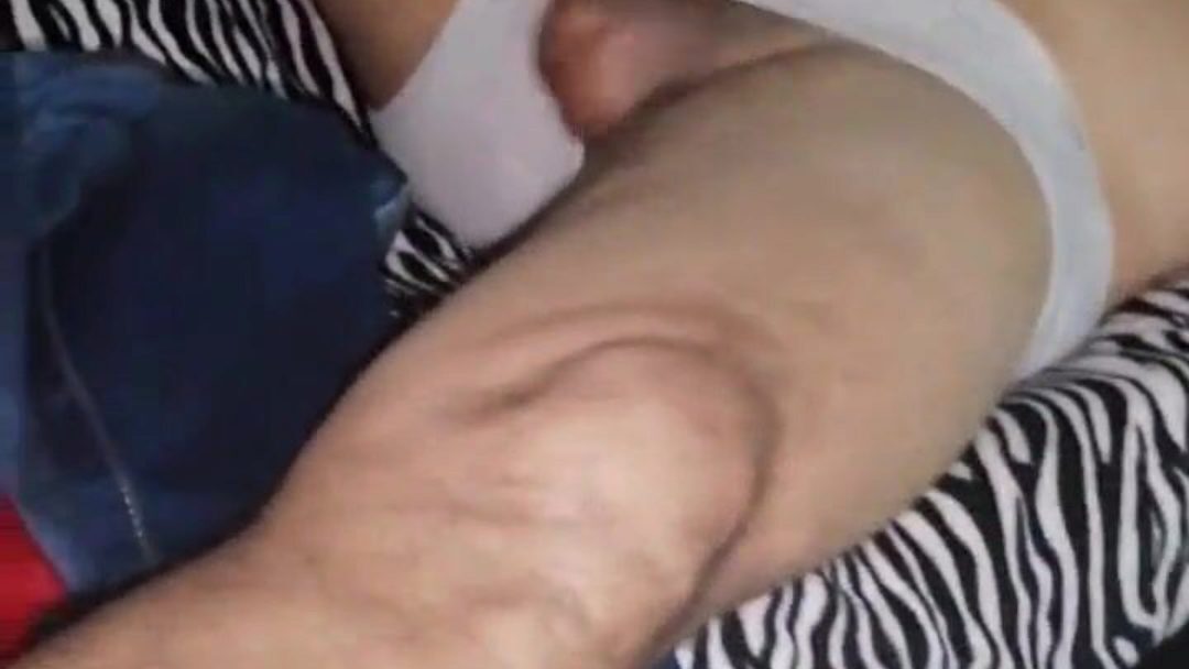 He discovered me masturbating and started recording me and in the end finished up helping me come