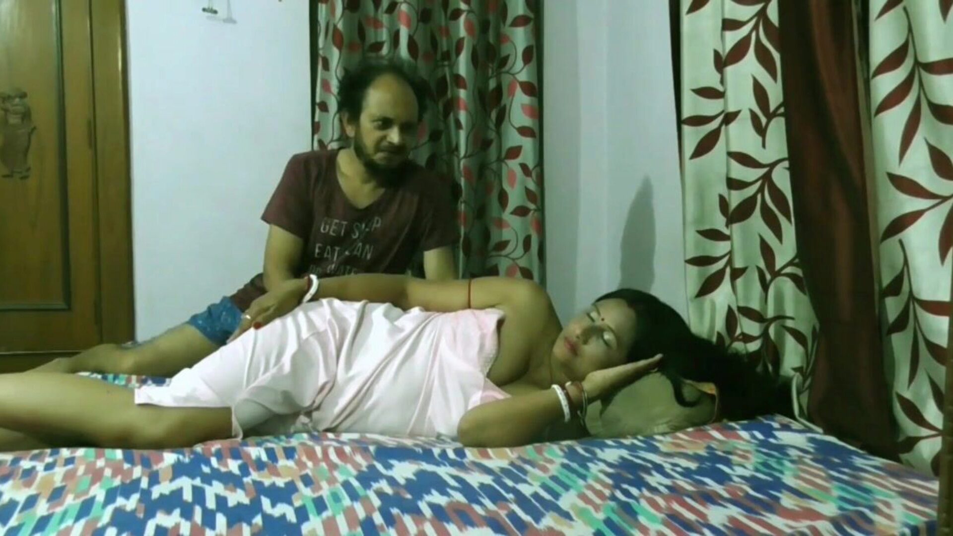 Indian Devor Bhabhi romantic orgy at home:: Both are satisfied now