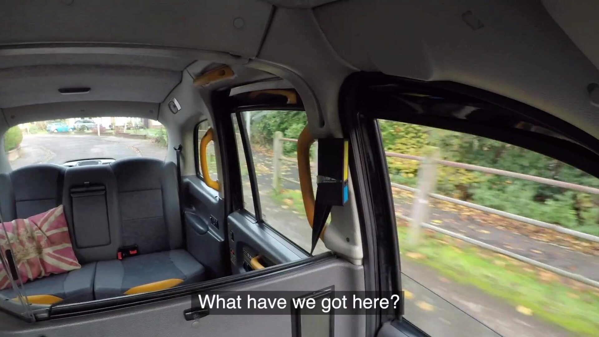 Fake Taxi all Natural American is an Expert at Rimming the Taxi Drivers Arsehole