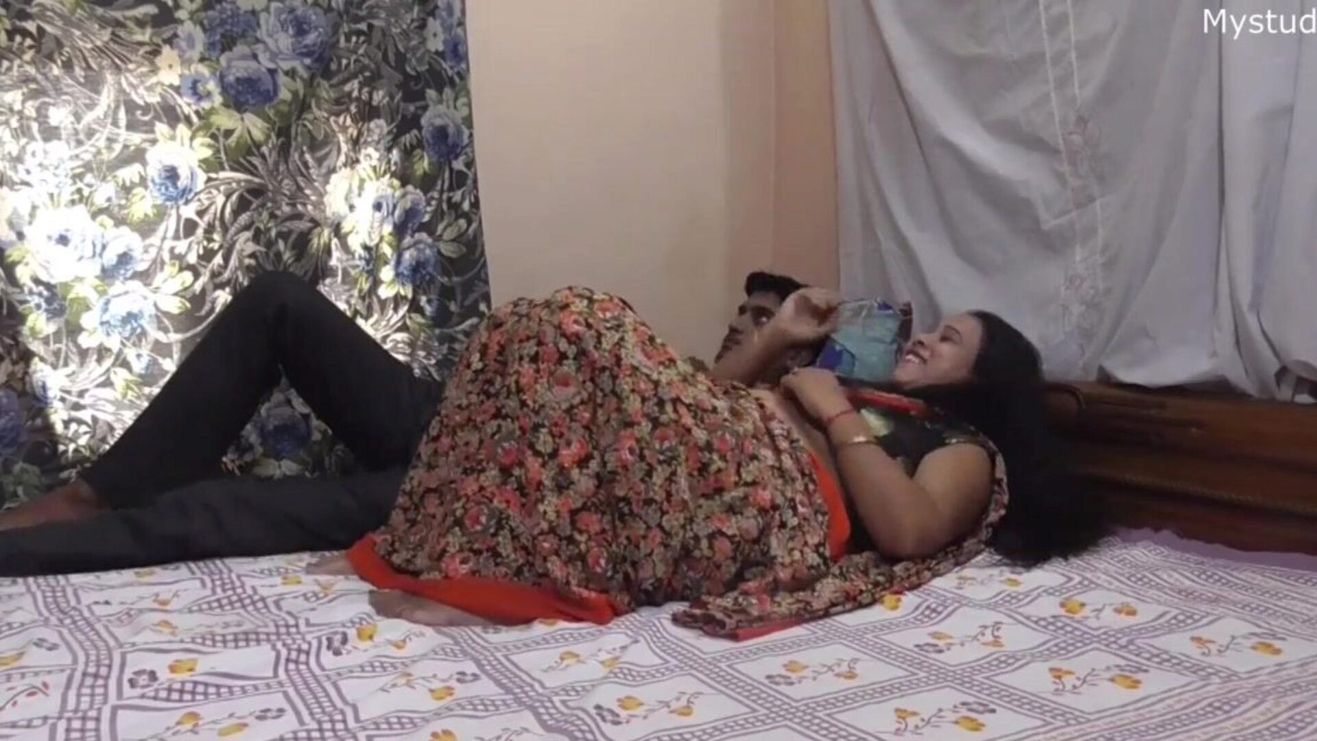 Indian sexy Bhabhi teaching her step-brother how to pumping !!! most excellent fuck-a-thon with clear audio