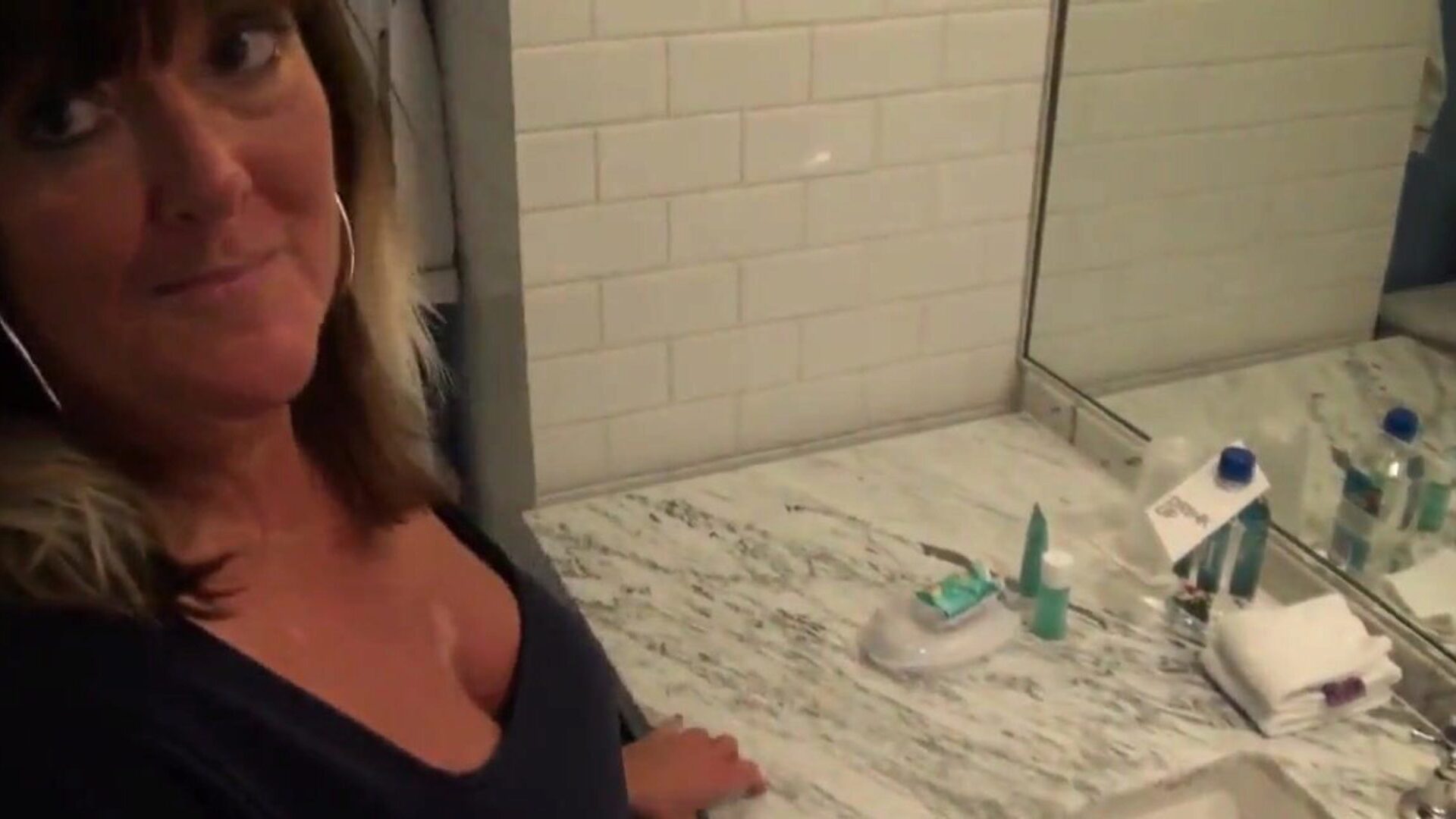 Rhonda - 50yo mother I'd like to fuck Gives Behind the Scenes Blowjob The enchanting MILF Rhonda is giving worthwhile head in this behind the episodes video