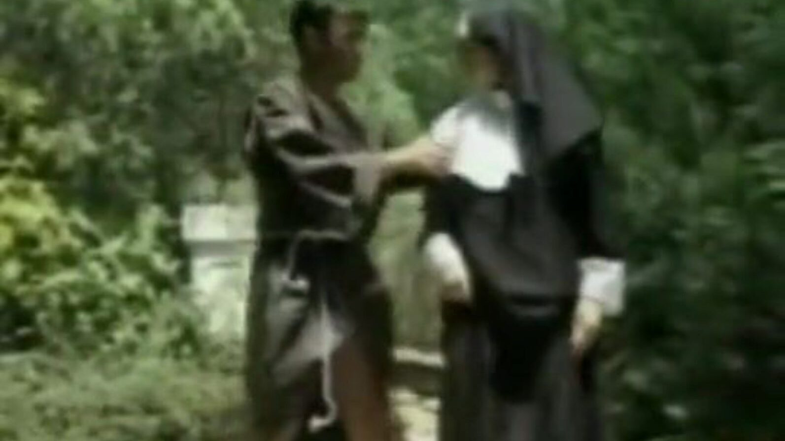 Nun Stuffed By A Monk