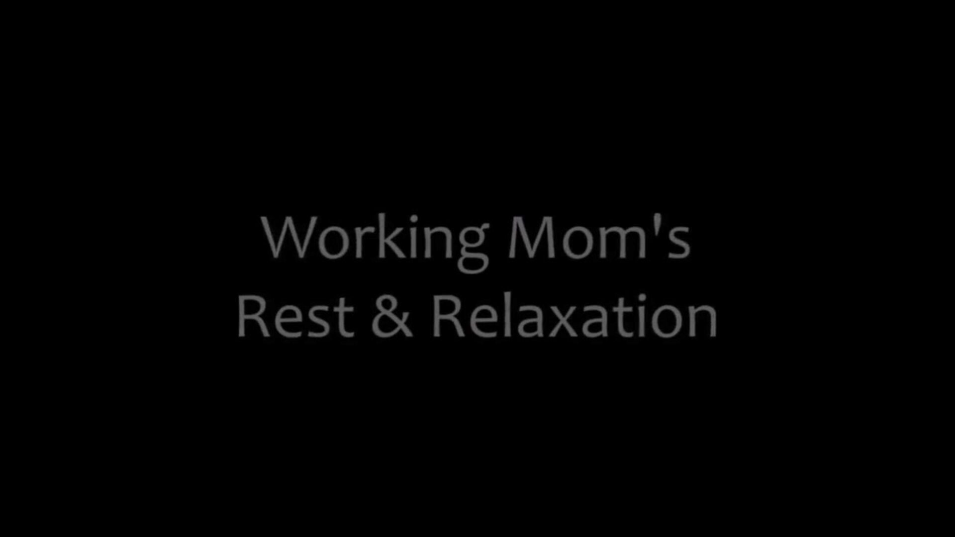 Son Massages StepMom After Work - Crystal Rush
