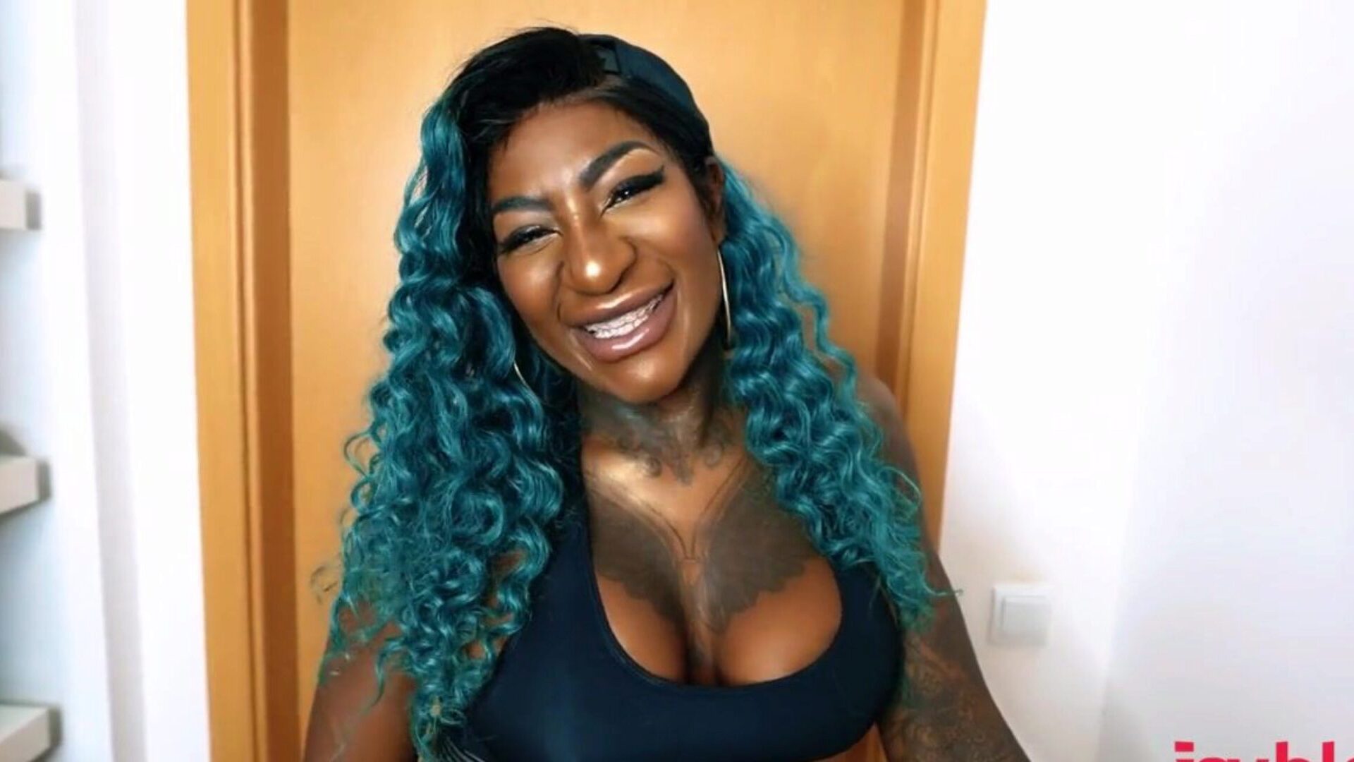 It´your Bday so Fuck my Mouth, Ass, Pussy and Cum all over me - Josy Black