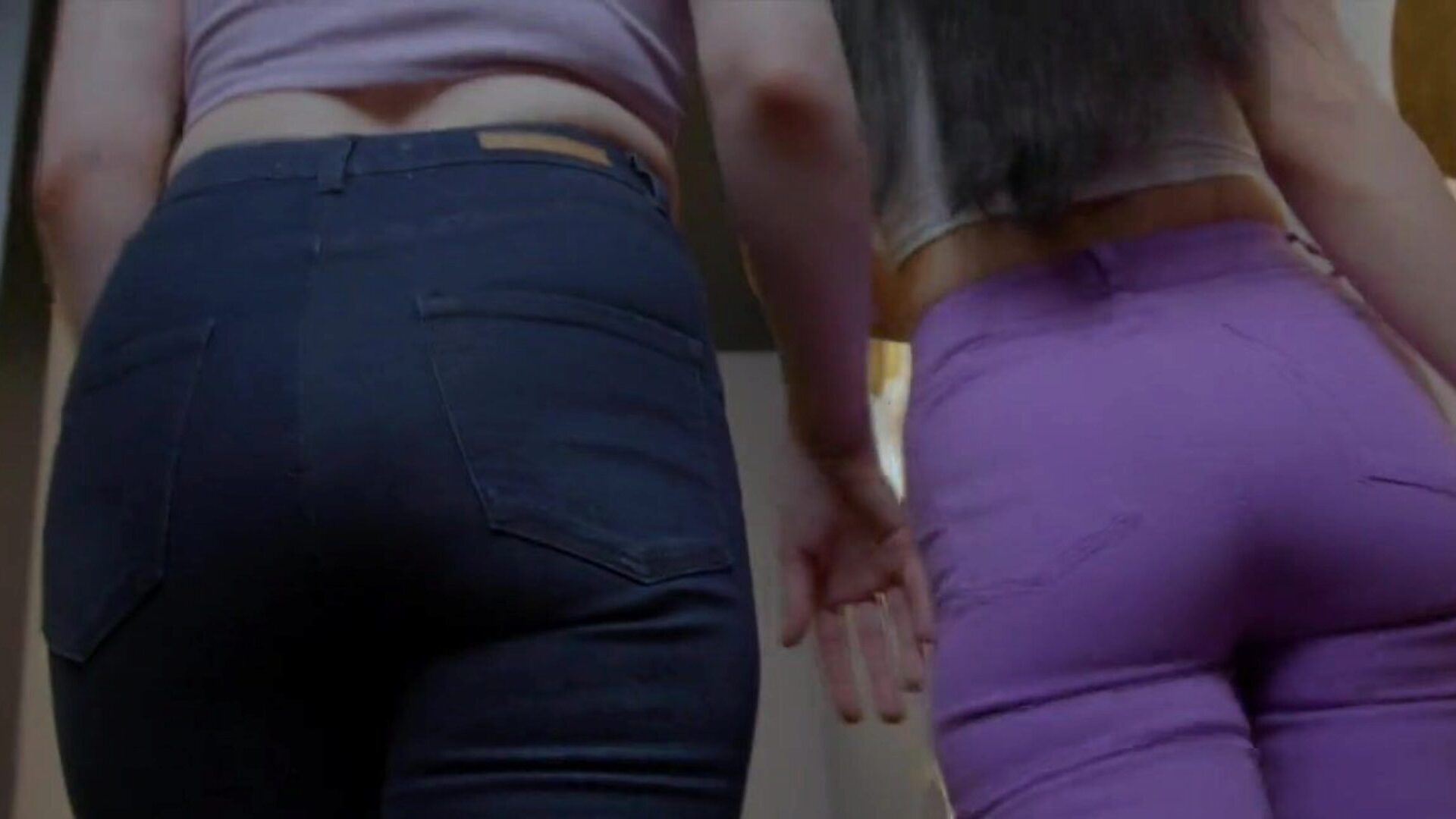 TUSHYRAW BFFs receive their butt-holes spread in sexy 3some