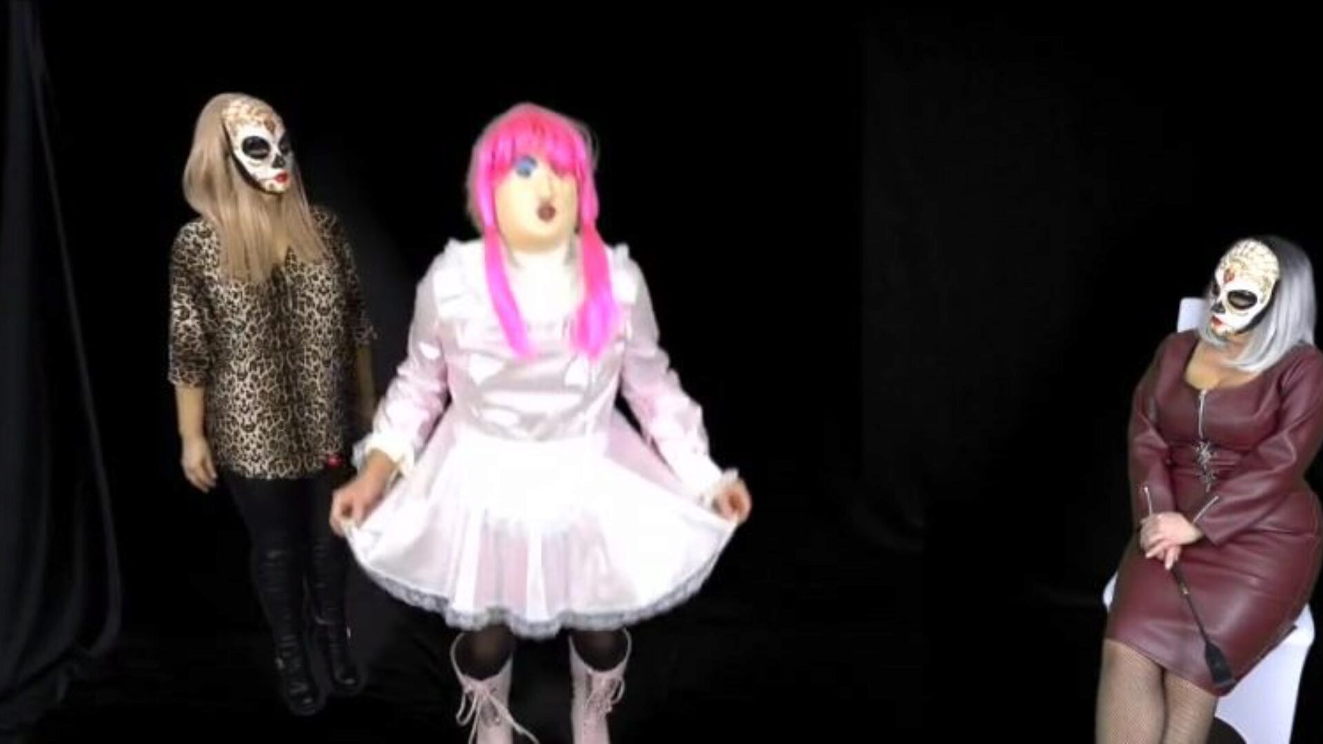 Mistress Terie Breaks In Her Pretty Femdom Sissy Maid Mistress Terie Feminizes her Femdom Bisex Sissy Maid in a nice-looking pink maid out and then cracks him in with her ding-dong including a fascinating lubricant discharged and some glamorous rosy sissy boots .