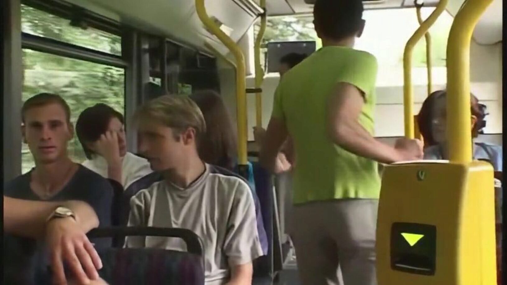 Laura Lion Public fuck on a bus upscaled to 4k from natural minions of the world 20 (2002). upscaled from 480p with topaz video boost ai.