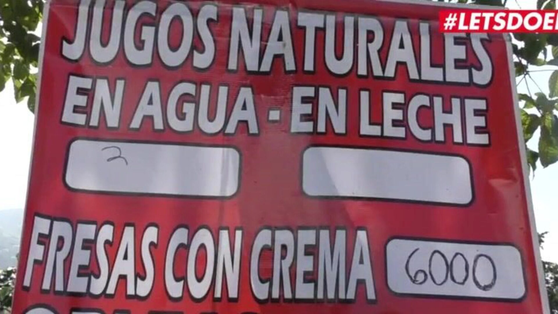letsdoeit - salope colombienne chaude ramassée au marché pour se faire facialiser